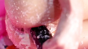 Preview 2 of Between Kimmysunny - Dirty messy Creampie &amp_ Pee