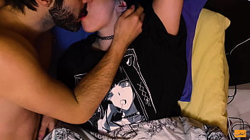 Preview 1 of Emma Please - HOT KISSING and NIPPLE play is everything that she needs to CUM hard - Unlimited Orgasm