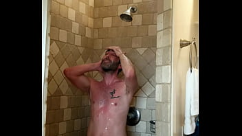 Preview 2 of Hidden Camera Israel - Spycam catches hot man in shower maxshenanigans