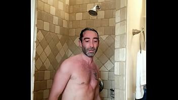 Preview 3 of Hidden Camera Israel - Spycam catches hot man in shower maxshenanigans