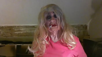 Preview 4 of Xxx Visions - Sissy Forced to Smoke by Mistress -&#039_You&#039_ll be a fag slut whore,  picking up men on street corners&#039_