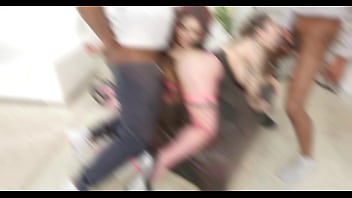 Preview 2 of Alixs Faws - ATOGM Girls Wet,  Juis Wild &amp_ Lily Veroni,  2on2,  Anal Fisting,  DAP,  Big Gapes,  ButtRose,  Pee Drink,  Creampie Swallow GL830