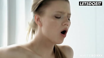 Preview 3 of Sandvis Xxx Masaj - Big Ass Slim Babe Mia Split Gets Fucked Good In All Positions By Her Lover After Yoga Session - WHITEBOXXX