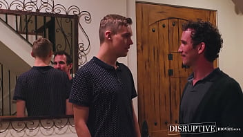 Preview 1 of Sppiery Warm - Young lad barebacked by dominant lover