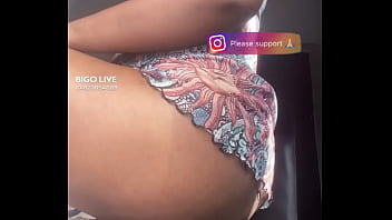 Preview 1 of Pussy Hair Anal - Bigo babe seducing