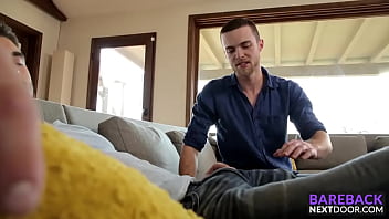 Preview 1 of Films Prono Xxx - Brandon takes Derricks dick in his ass