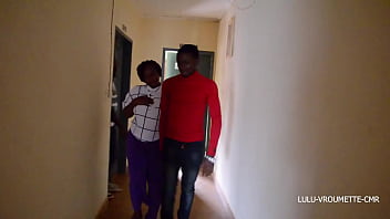 Preview 1 of Dog Fox - An orgy fuck between two guys and a pretty girl during the preparation for the Easter party in Cameroon after leaving the church. to see on African Street thug