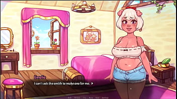 Preview 4 of Petite Teen Cry Anal - My Pig Princess [ Hentai Game PornPlay ] Ep.9 their erected cock touched in the public bath
