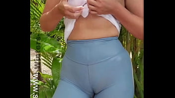 Preview 4 of Napli Sex Story - Hot Big Ass Teacher Legging Haul &amp_ Yogapants Fetish Compilation