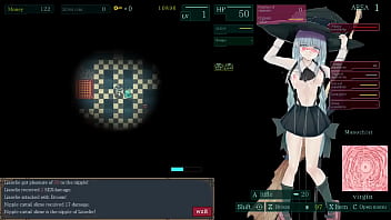 Preview 2 of Hot Xxwww - Hentai game. Sexy witch giving sex. Lisavile dungeon RPG game.