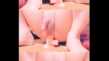 Preview 1 of Dog With Goat - Man anal dildo