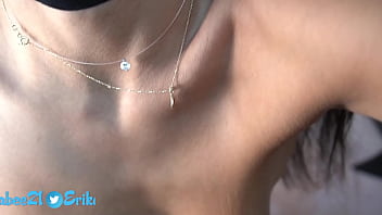 Preview 2 of Fashion Art - Big natural tits latina bouncing on a big dildo