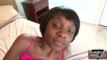 Preview 3 of Sybil Stallon Fucks Jordi El - EVASIVE ANGLES She&#039_s always ready to get on her knees or back to spread either her mouth or pussy for some big cock,  and today its a chocolate man that busts on her ass.