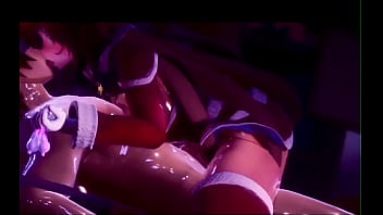 Preview 3 of Japane Xxx Garil - 3D HQ Amazing Firm Enormous Tits Redhead Titsjob Breast Expansion BJ and Riding wSound added