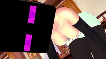 Preview 1 of Rough Japanese Preggo Creampie - Novia vestida de enderwoman esta lista para follar (sin censura)