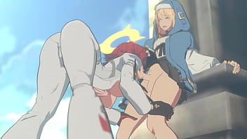 Preview 3 of Loosing Mom - Guilty Gear Jack O giving Bridget a blowjob