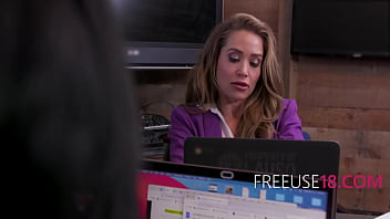 Preview 1 of Janet May Son - Free Use Office Diaries- Athena Anderson,  Holly Day