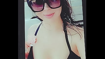 Preview 1 of Tamil Sex Aunty Kuthu Padam Hd - Saggy tits teen in bra Sunglasses Cumshot Tribute and Spit on face