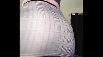 Preview 3 of Sex Roosi - SEXY Fat ASS Dancing in Fishnets