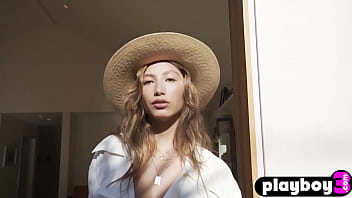 Preview 1 of Xxx Vidad - Beautiful big tits teen model Dominique Lobito showing perfect curvy body
