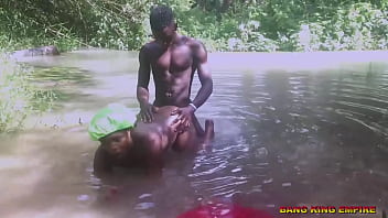 Preview 4 of Bek Diktat - BANG KING OUTDOOR - With a nice CLOSE UP Banging with village maids