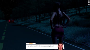 Preview 1 of Bagin Baglaxxx - Let&#039_s Play: Midnight Ride | Storyteller DLC Ending 2: The Pool