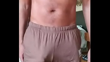 Preview 1 of Chida Chodi - Pervy PapiFachero got back from vacation and started unpacking,  I bought these new gym shorts but I don&#039_t think I can wea ...