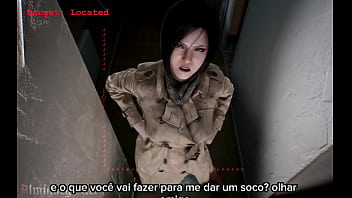 Preview 1 of Hot Gay Guys Pt1 - Ada Caught In The Doorway(Subtitled PTBR )