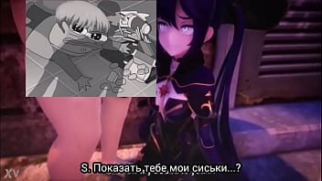 Preview 3 of Asian Police - Перевод Mona 0 MMD hentai