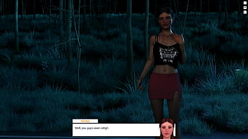 Preview 2 of Cought While Sex - Let&#039_s Play: Midnight Ride | Ending 5: The Show goes on