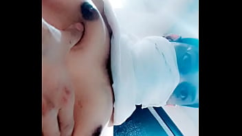 Preview 1 of Bathroom Sex Father Daughter - Solo twink