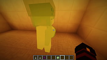 Preview 2 of Boobs Pine Ke - Minecraft jenny