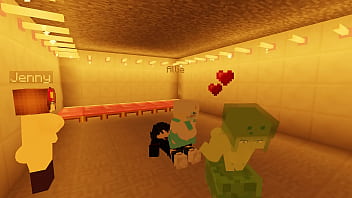 Preview 4 of Boobs Pine Ke - Minecraft jenny