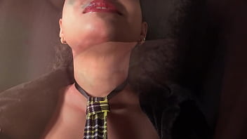 Preview 1 of Usk Usk Usk - My stepsister moans with pleasure as she play with my cock n&#039_ sticks out her tongue waiting for cum