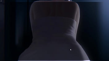 Preview 1 of Miss Marlyn - [Hentai Game] ║ Fantasm Theater Charlotte║ Fucking a ghost in front of tv: Part 2