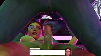Preview 4 of Dog Galas Xxx - Let&#039_s Play: Midnight Ride | Galactic Detour DLC Ending 4: Double Trouble