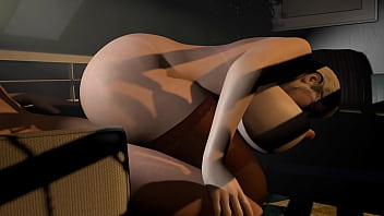 Preview 3 of Six Shmil - Deepthroating Esmeralda in the Attic