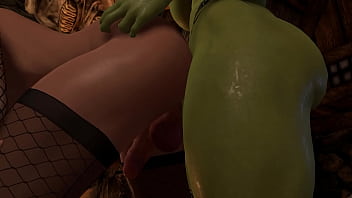 Preview 2 of Www Hd Vidr - Sissy Ladyboy Elf Pounded by Futa Shemale Orks