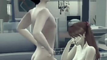 Preview 4 of Mp4 Sxey - asuka and shinji have strong and wild sex