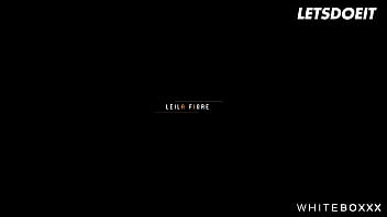 Preview 1 of Wired Female - Slim Babe Leyla Fiore Makes BF Cum In Seconds By Her Tight Pussy And Her Hot Body In Nasty Passionate Action - WHITEBOXXX