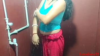 Preview 1 of Vergin Brick - Wife Sex In Bathroom in Sinan Time With Husband ( Official Video By Localsex31 )