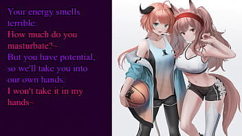 Preview 1 of Teere Sex - [JOI] Two succubus improve your mana... In a peculiar way