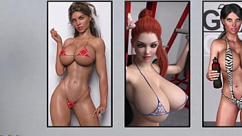 Preview 1 of Hard Fauch Xxx Viado - Holiday Island - A very good morning at the gym