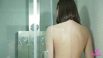Preview 1 of Beastiality Man Fucking Dog - Hot Solo In The Shower! Andy Grabs Her Vibrator To Pleasure Her Snatch