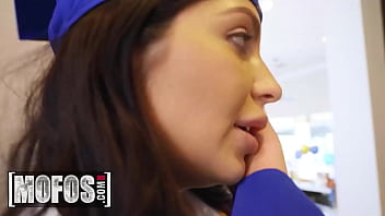 Preview 2 of Xxxvedio Korean - Alexa Payne Is A Dirty Slut &amp_ Doesn&#039_t Care If People Watch Her Getting Drilled By two Cocks - Mofos