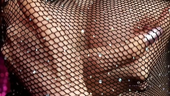 Preview 4 of Videos Con Juanita - Small natural tits in fishnets mesmerize sensual goddess worship sweet lucifer italian misreess sexy