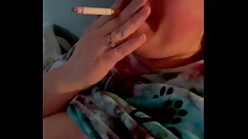 Preview 3 of Teenie Bikini - Dirty talking wife cigarette