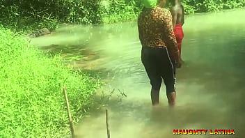 Preview 1 of Slave Lick Mistress Ass - EBONY AFRICAN WIFE FUCK HER PASTOR DURING WATER BAPTISM = FULL VIDEO ON XVIDEO RED