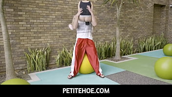 Preview 1 of Diaper Girl In Public - PetiteHoe - Light Enough to Be On Top Coco Lovelock ,  Charles Dera