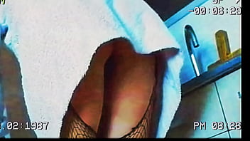 Preview 1 of Futa Nurse6 - Household Chores / SEX TAPE / Housewife in Sexy Stockings